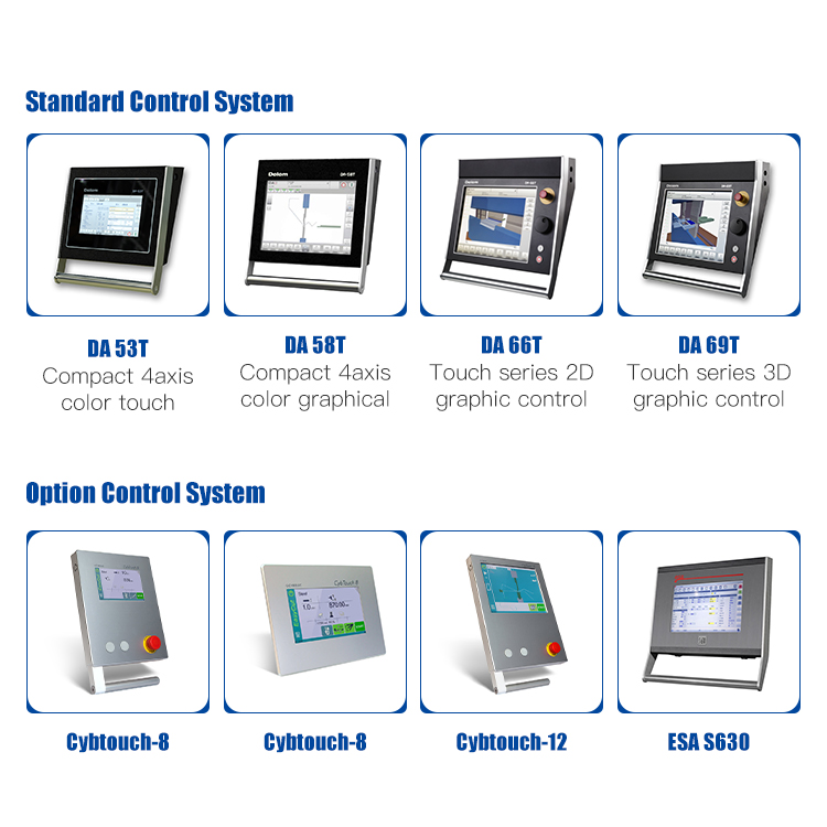 160t-4000 4-अक्ष सीएनसी हाइड्रोलिक झुकने मशीन प्रेस ब्रेक