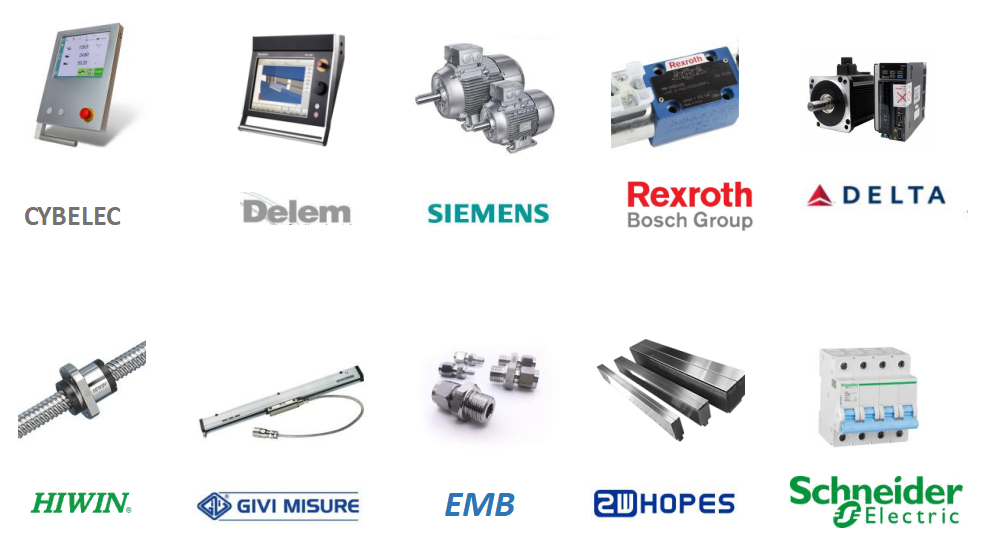 160t-4000 4-अक्ष सीएनसी हाइड्रोलिक झुकने मशीन प्रेस ब्रेक