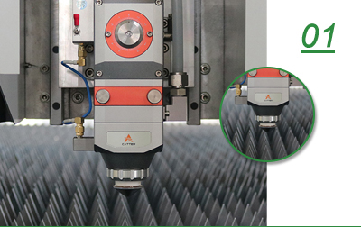 4000w Metal Fiber Laser Cutting Machine With Yaskawa Servo Motor यास्कावा सर्वो मोटर के साथ 4000w धातु फाइबर लेजर काटने की मशीन