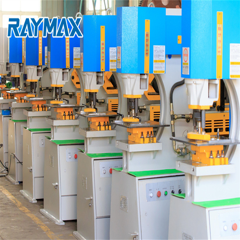 हाइड्रोलिक संयुक्त छिद्रण और बाल काटना मशीन हाइड्रोलिक आयरनवर्कर बाल काटना मशीन