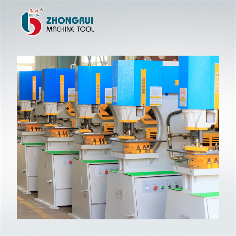 Q35y-16 बहु-कार्यात्मक स्टेनलेस स्टील प्लेट आयरनवर्कर मशीन उपकरण