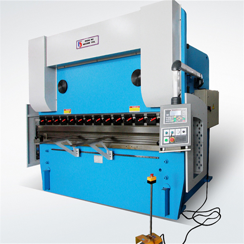 आयरन मेटल स्टील प्लेट के लिए Wc67k 100 टन 200 टन हाइड्रोलिक सीएनसी प्रेस ब्रेक मशीन