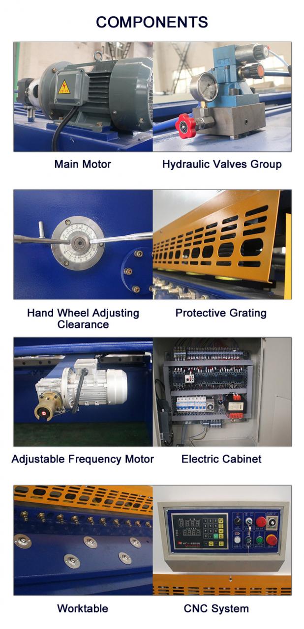 Cnc Nc Hydraulic Press Metal Guillotine Shear Machine For Carbon Stainless Steel Sheet कार्बन स्टेनलेस स्टील शीट के लिए सीएनसी एनसी हाइड्रोलिक प्रेस धातु गिलोटिन कतरनी मशीन