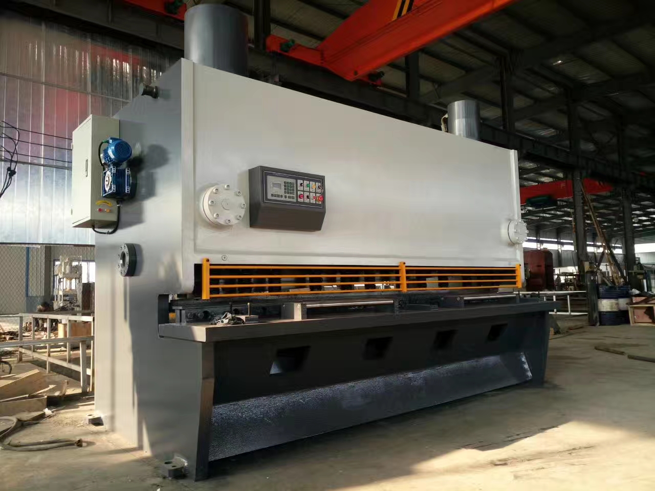 Guillotine Hydraulic Shearing Machine Price Sheet Metal Qc11y-12x4000 गिलोटिन हाइड्रोलिक बाल काटना मशीन मूल्य शीट धातु Qc11y-12x4000