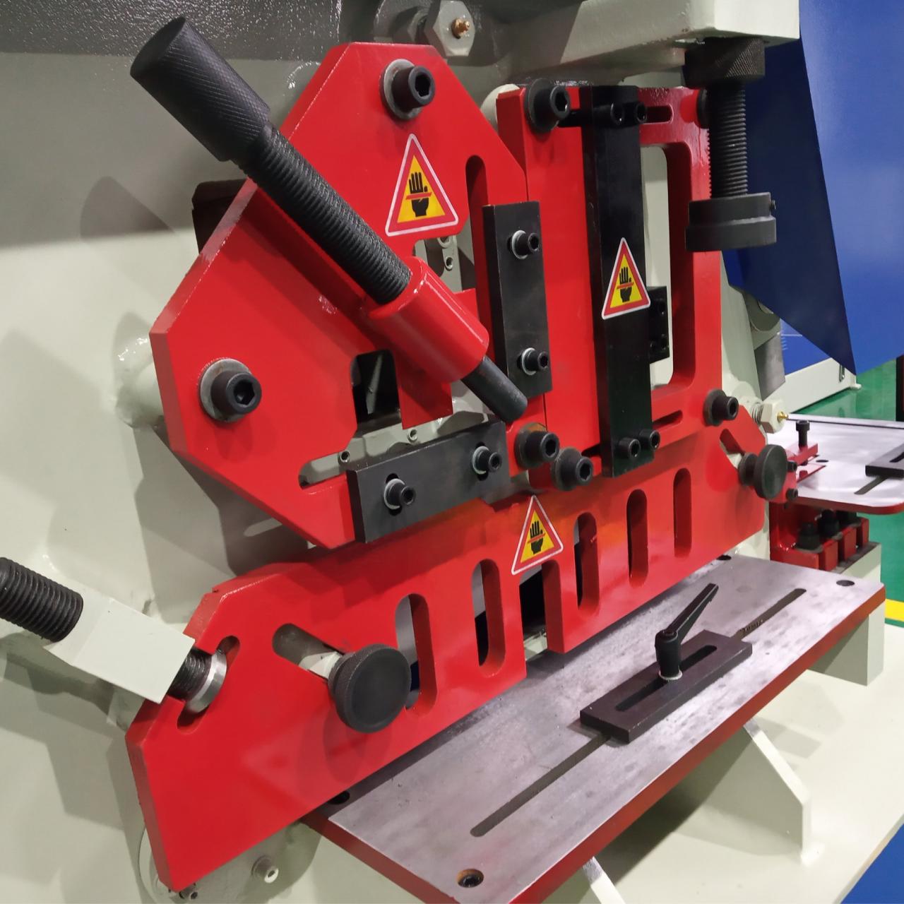 Q35y सीरीज हाइड्रोलिक आयरनवर्कर बाल काटना और पंचिंग मशीन